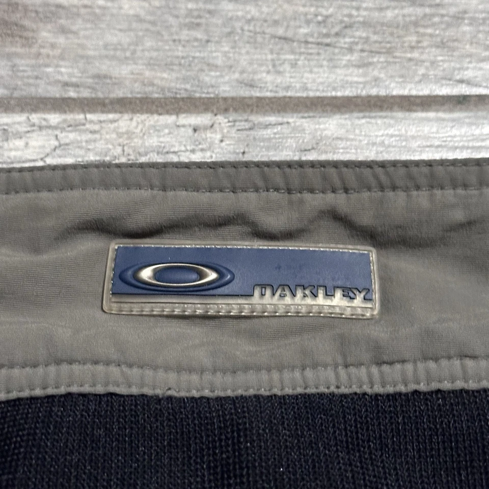 Pantalones Cortos de Bicicleta de Montaña Acolchados MTB Forrados Gris Azul Y2K Oakley Software 2XL De Colección Foto 4 de 4