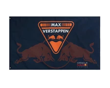 Red Bull Racing F1 Max Verstappen Helmet Flag - Navy