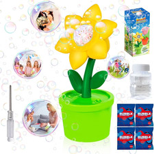 Bubble Machine with Light for Kids,20000 Bubbles per Minute Automatic