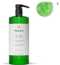 Philip B Peppermint Avocado Shampoo Scalp Invigorator Volumizing 947ml 32oz tw