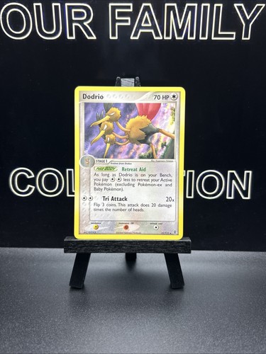 Pokemon Card Dodrio Rare Regular EX Fire Red Leaf Green 21/112 LP