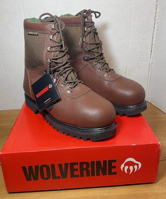 Wolverine Gore-Tex Steel Toe Insulated Work Boots Men's Size 8.5W- W03868 NEW