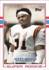 1989 Topps #27 Ickey Woods