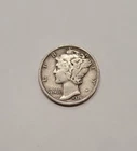 EXTRA FINE Early-Date 1924-P MERCURY DIME w/100% Orig Surfaces w/Nice Eye-Appeal