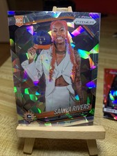 2025 PANINI WNBA PRIZM BASKETBALL PRIZM ICE RC SANIYA RIVERS SUN #150