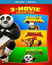 Kung Fu Panda 3-movie Collection Blu-ray Jack Black NEW