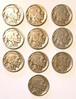 Lot #101-Buffalo Nickels-35, 35D, 35S, 36, 36D, 36S, 37, 37D, 37S, 38D-*REDUCED*