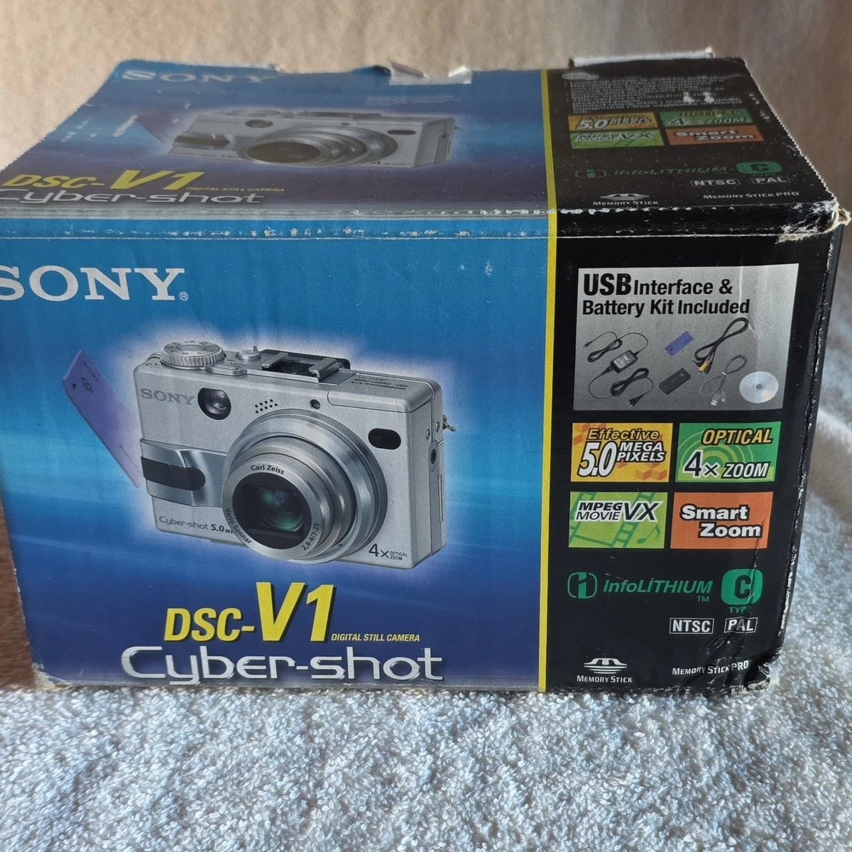 Sony Cyber-shot DSC-V1 Digital Cameras for sale - eBay