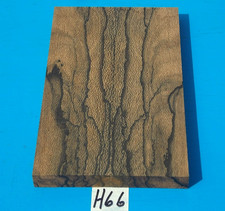 1 PAIR LANDSCAPE ZIRICOTE KNIFE SCALES 3/8" X 1-1/2" X 5"EACH EXOTIC WOOD LUMBER
