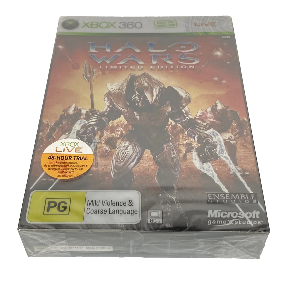 Halo Wars Limited Edition Xbox 360 SteelBook (2009) PAL Brand New & Factory Seal - image 4 of 4