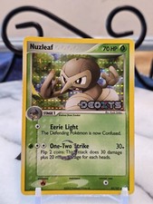 Pokemon TCG Nuzleaf 43/107 Deoxys Reverse Holo Heavy Play on eBay