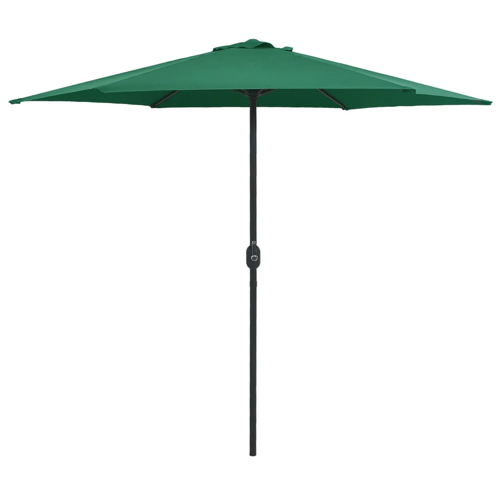 Parasol grand diamètre aluminium Helloshop26 pour ombrager la table