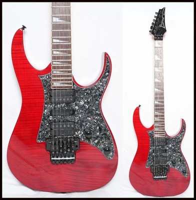 Ibanez RG370DXFM TRD See-Through Red w/ HSH Pickups 2008 Model Good Condition