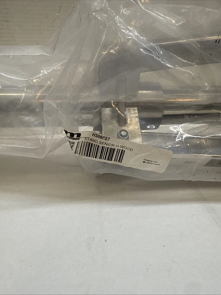 Matthews Senior H-Wood Steel Wheeled Stand H386027 - Image 3 of 4