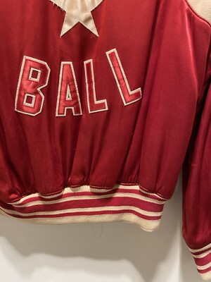 vintage polo ralph lauren 90s star ball satin jacket | eBay
