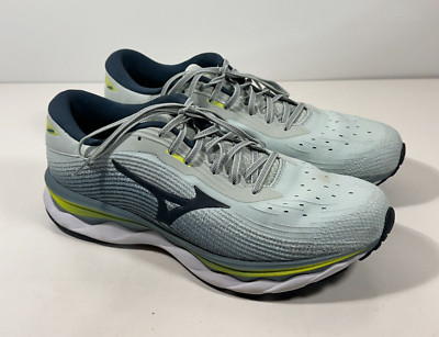Mizuno Wave Sky 05 Ice Blue Running Shoes Men Size 12.5