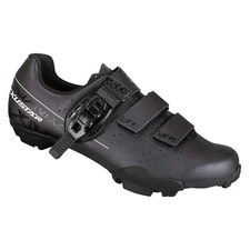 Exustar SM3310 MTB Shoes EU 46-US 12 Black 3 Straps Takes SPD Cleats 231362