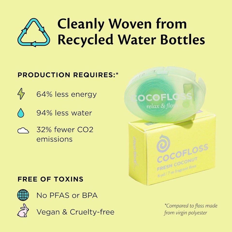 Cocofloss Woven Dental Floss Travel Sampler DentistDesigned Oral Care New eBay