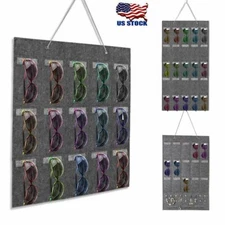 Eyeglass Sunglasses Storage Display Wall Stand Organizer holder for Glasses Gray
