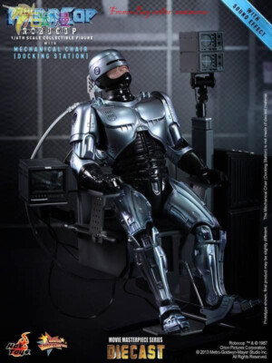 Perfect Hot Toys 1/6 Mms203 Robocop. Mechanical Chair Diecast In