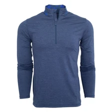 NWT Men Greyson Guide Sport Quarter Zip (MFA22K54-417)-BRAND NEW WITH TAGS! Blue
