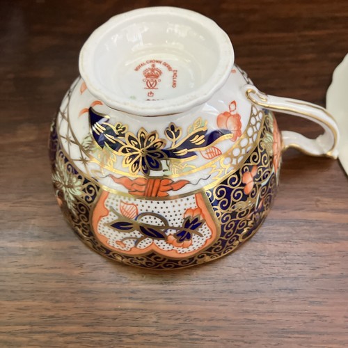 ANTIQUE RARE ROYAL CROWN DERBY CUP & SAUCER #9022 c. 1913. MATCHING SET RARE! - Picture 13 of 23