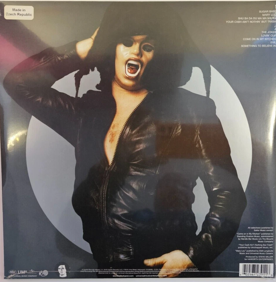 Steve Miller Band – The Joker LP Album vinyl record remastered 180gram reissue - Image 2 of 4