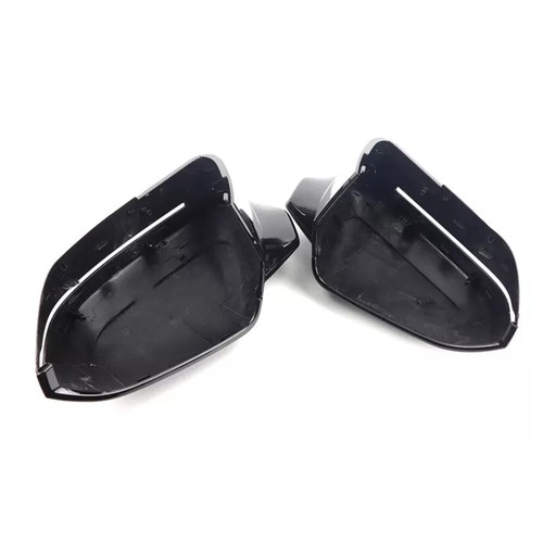 Gloss Black Mirror Cover Cap Replacement For BMW 5 7 Series G60 G61 G68 G90 2023 - Picture 14 of 19
