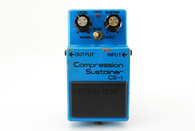 BOSS CS-1 Compression Sustainer Guitar Effect Pedal Vintage MIJ