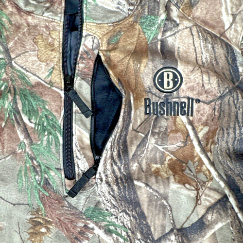 Bushnell Realtree Felpa Uomo Pile Pullover Giacca Mimetica XL Caccia 1/4 Zip - Foto 9 di 14