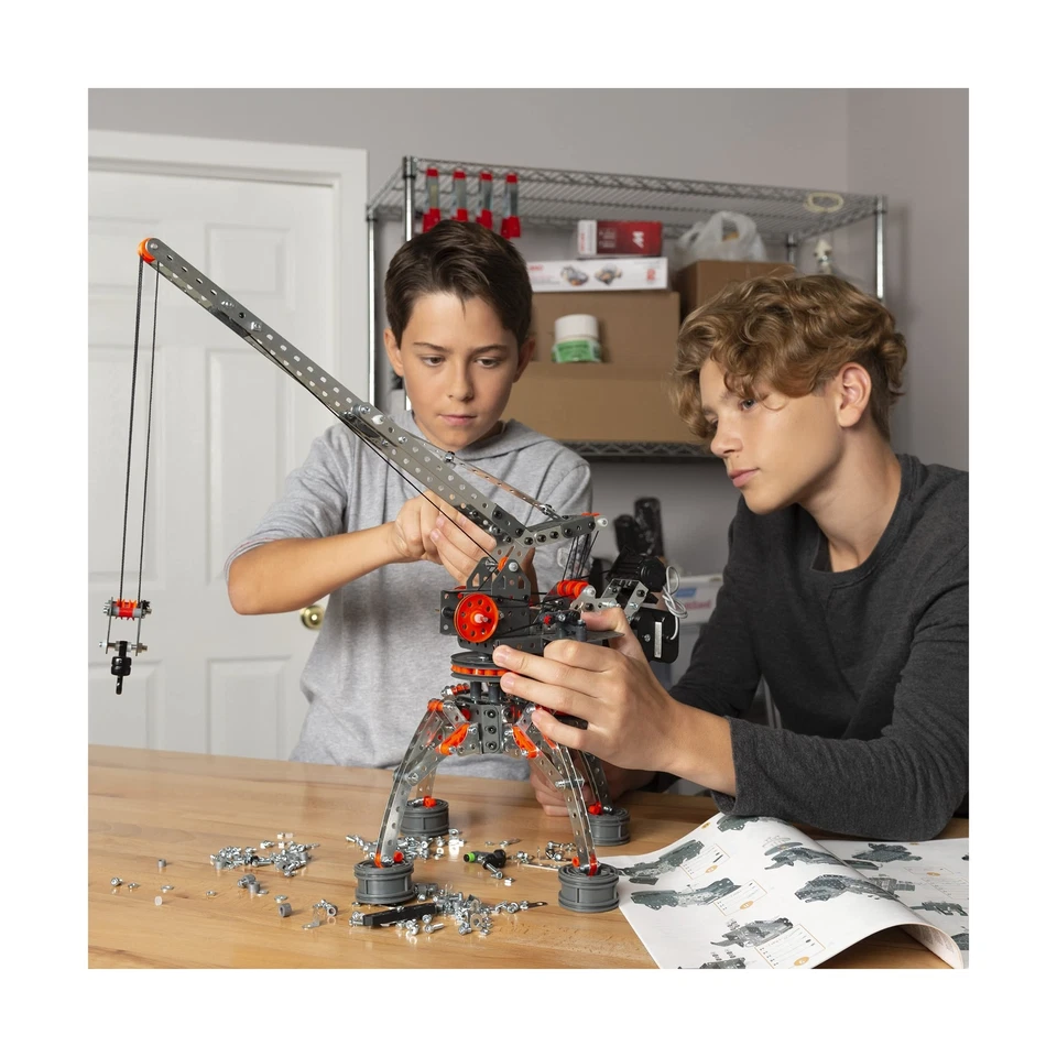 Meccano, Super Construction 25-in-1 Motorized Building Set, STEAM Education T... - Image 2 of 4