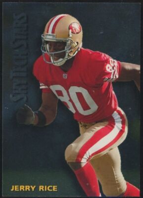 1994 Skybox Premium Jerry Rice Skytech Stars Insert San Francisco 49ers #ST-25