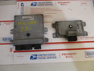   10 ALTIMA ECM ENGINE CONTROL MODULE COMPUTER PCM ECU TCM TCU POWER UNIT COMBO