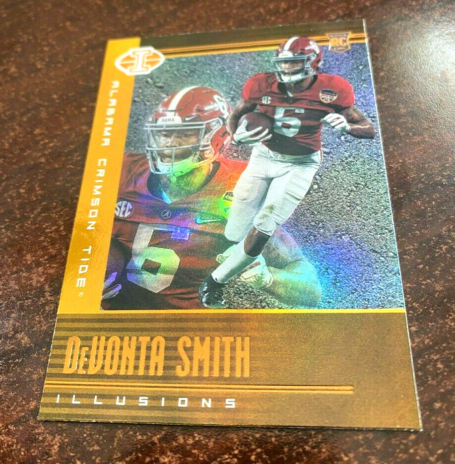 Devonta Smith 2021 Chronicles Draft Picks Bronze Illusions RC #106 ROOKIE EAGLES