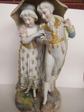 C.BauRy制作 】 セラミック貴族胸像 19世紀後期 C.BauRy制作