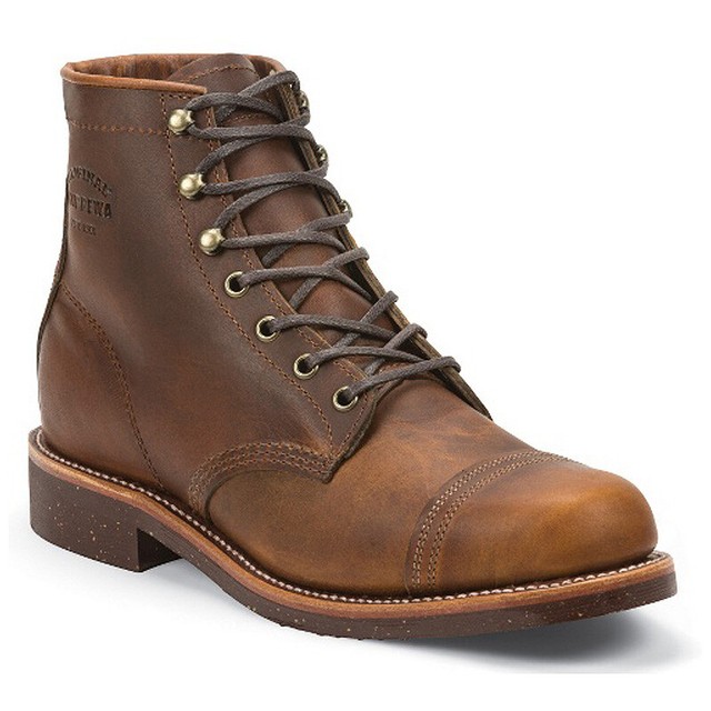 chippewa cap toe boots