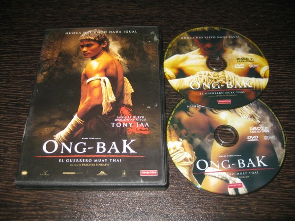 ONG-BAK: EL GERRERO MUAY THAI DVD TONY JAA PETCHTAI WONGKAMLAO PANNA RITTIKRAI