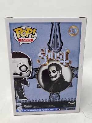 Tobias Forge Ghost Signed Funko Pop Papa Emeritus IV 336 Autograph