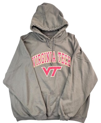 Unc Va Tech Sweatshirt Virginia Tech University Seal Crewneck