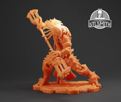 Gears Of War Skorge Miniature - Resin 3D Printed - Wargame/D&D - Picture 10 of 10