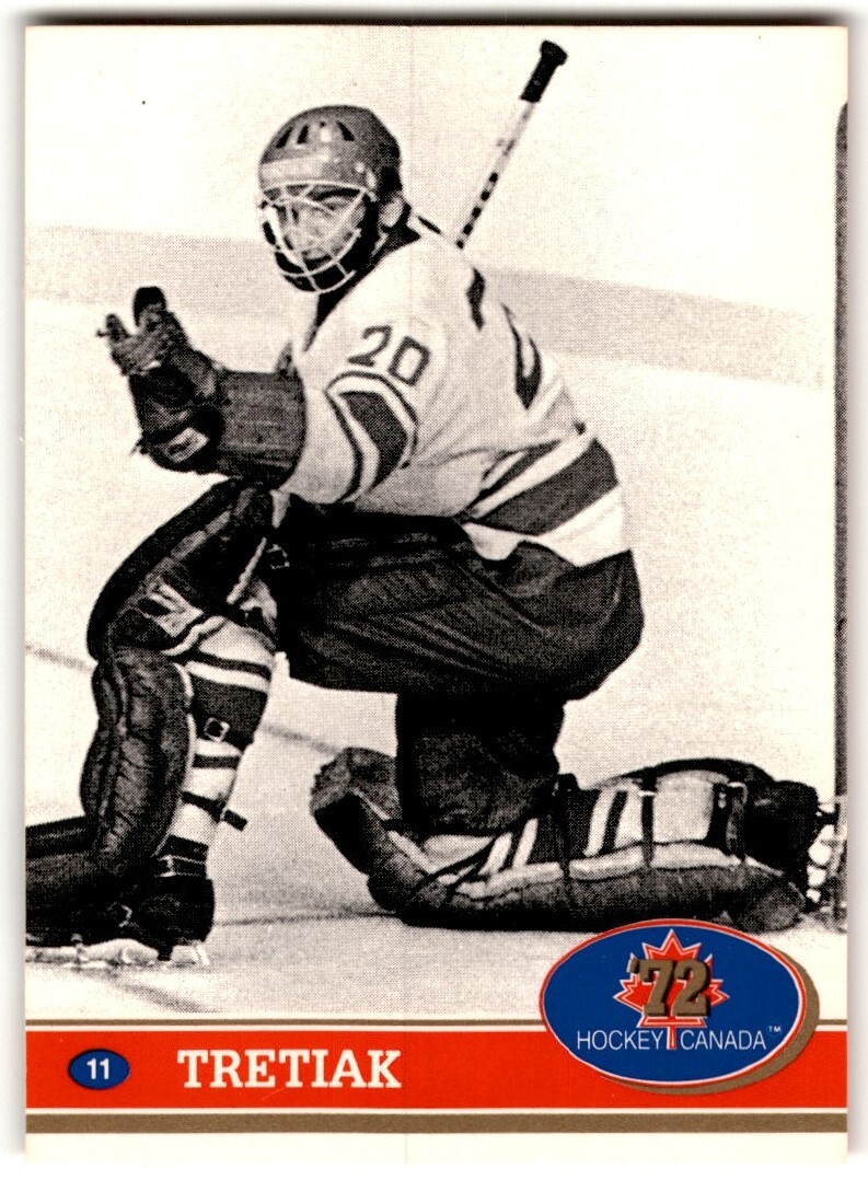 Vladislav Tretiak 1991-92 Future Trends French Canada ’72 #11 USSR