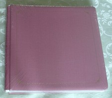 Creative Memories 12 X 12 Mulberry Scrapbook Album with Gold Trim