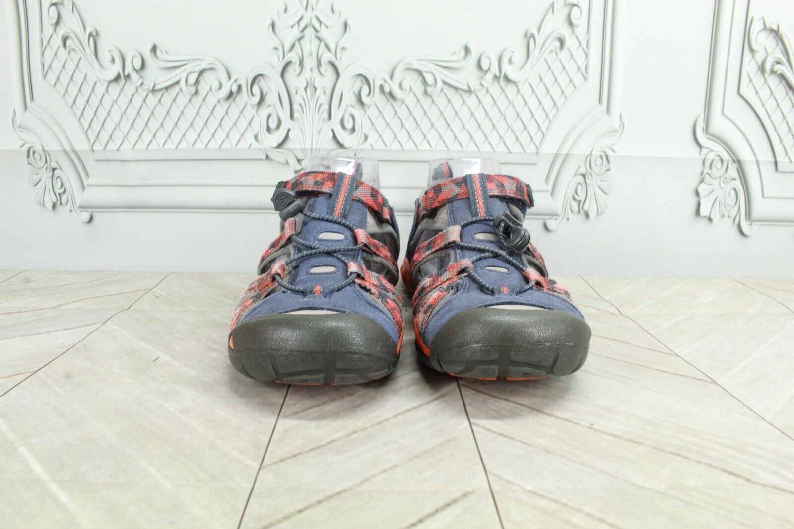 Sandali scarpe impermeabili Keen Seacamp big girls multicolore in pelle misura 6