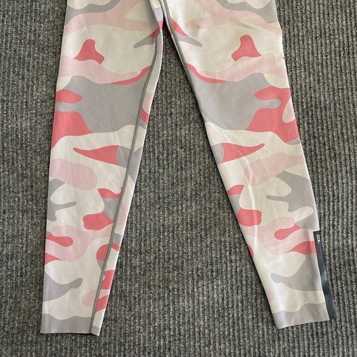 Cor Leggings Girls Youth S Light Grey Pink Camouflage Stretch - Picture 5 of 10