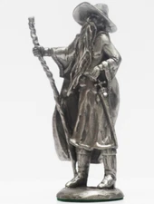 Vintage Gandalf Lord of the Rings Chess Piece Figurine Rawcliffe Pewter 1983