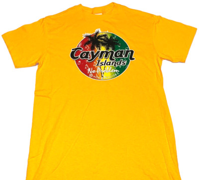 Cayman Islands Beach Paradise Vacation T-Shirt New! SMALL