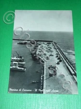 Postcard Marina di Carrara - Il Molo dell' avio 1954