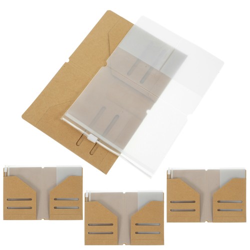 4 Pcs Passport Storage Clip Travel Documents Organiser Small Holder Case - Picture 5 of 12