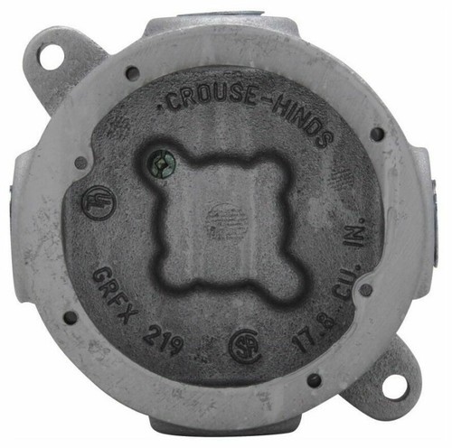 Forney 58499 50-Amp 125/250-Volt Crowfoot Wall Receptacle - NEMA 10-50 - Heavy Duty Bakelite - Surface Mount