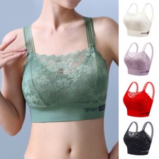 Ladies Push Up Full Cup Bra Large Bust Lace Firm Hold Plus Size Underwear Women.